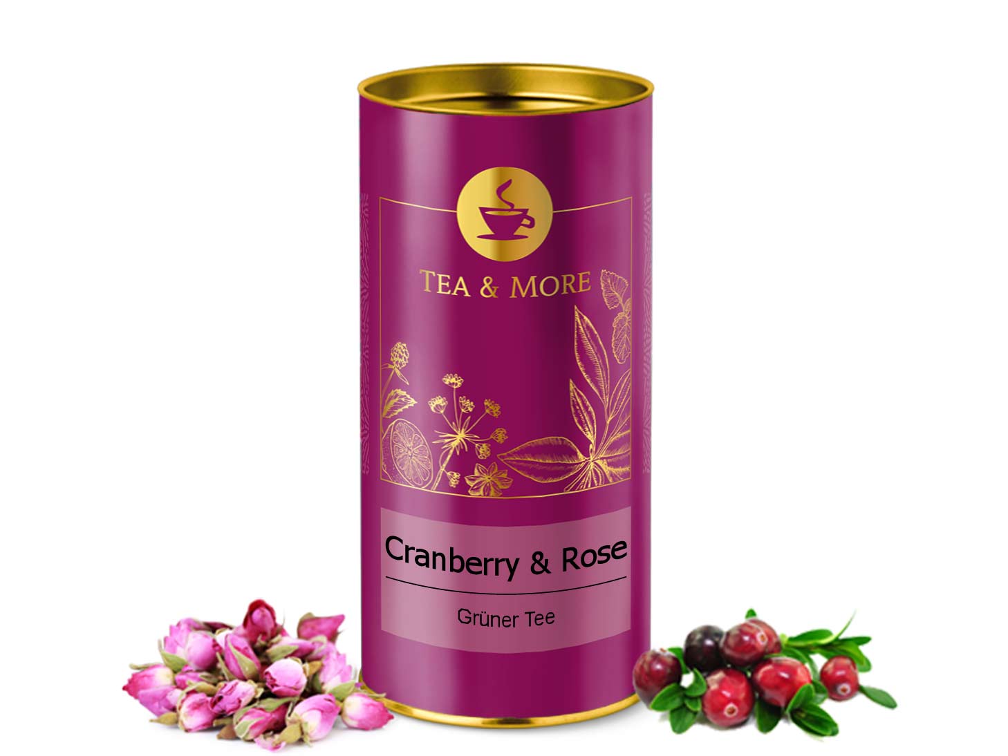 Green Tea Cranberry & Rose