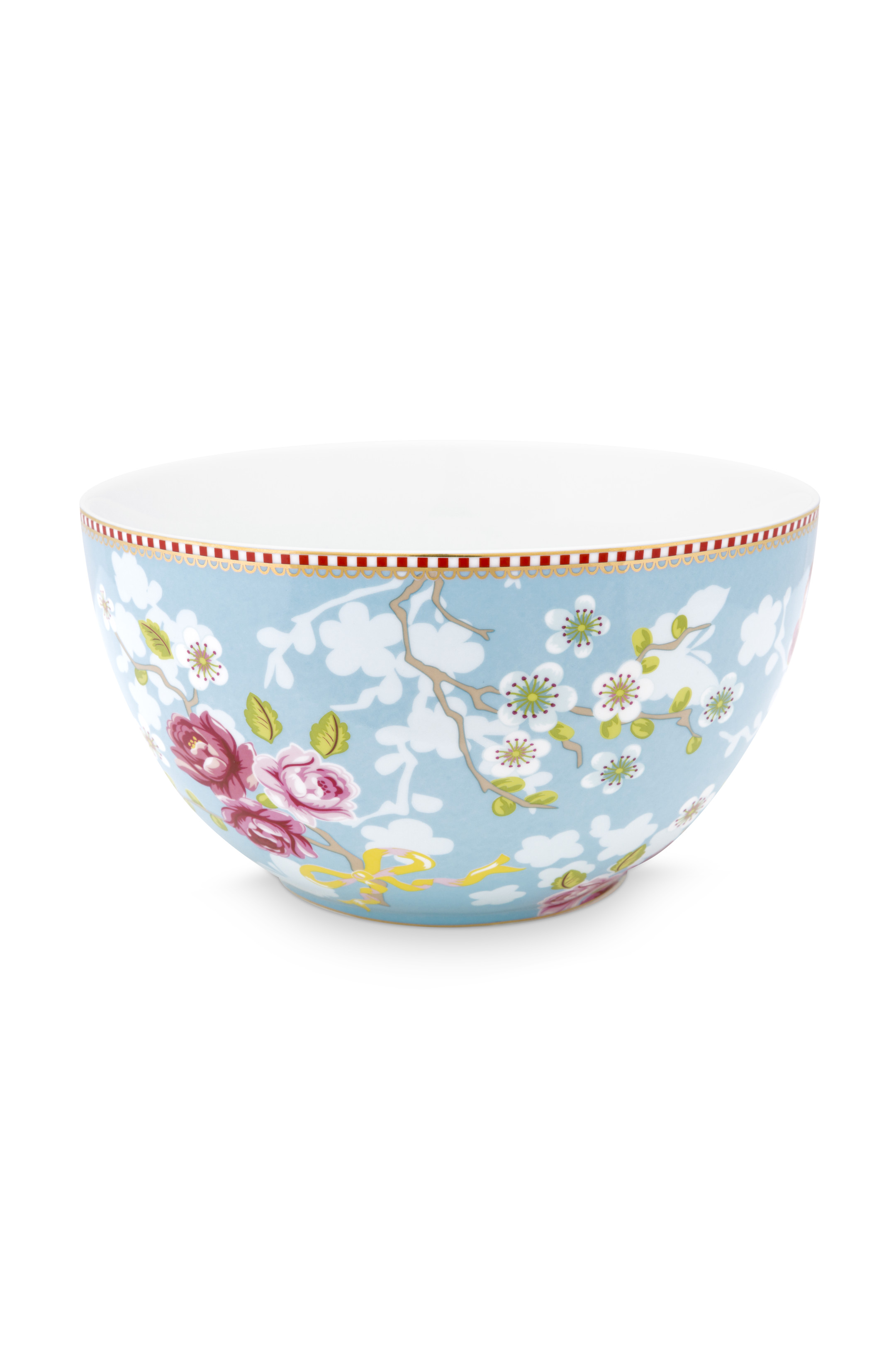 Pip Studio Vroege Vogel Schaal Chinees Roze Blauw (18cm)