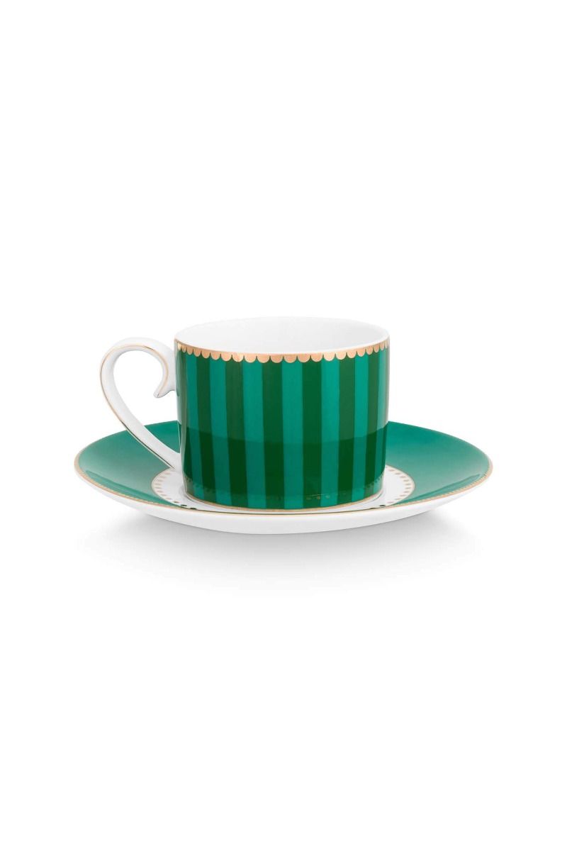 Pip Studio Love Birds Cup & Saucer Medallion