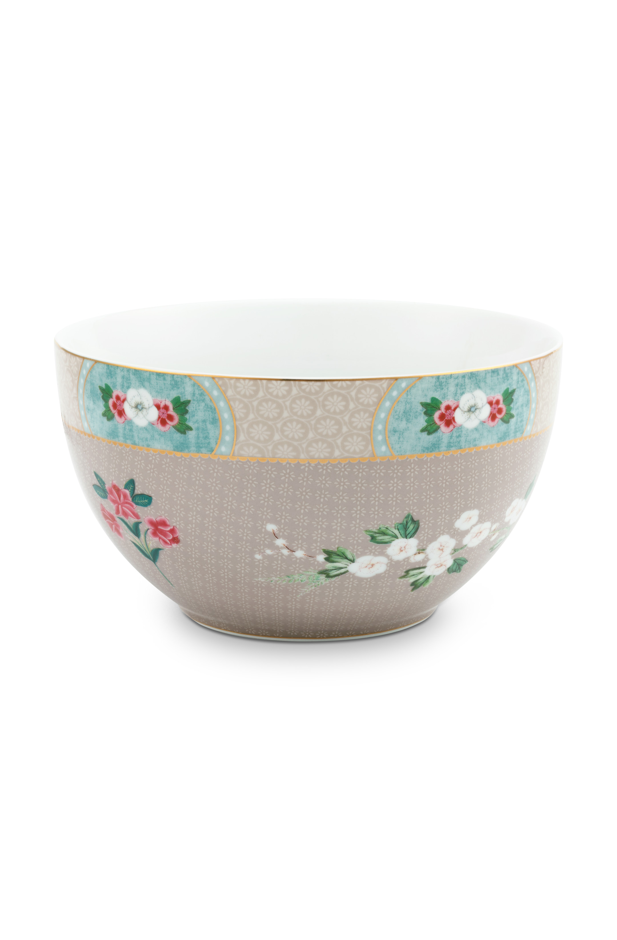 Pip Studio Blushing Birds Khaki Bowl (18cm)