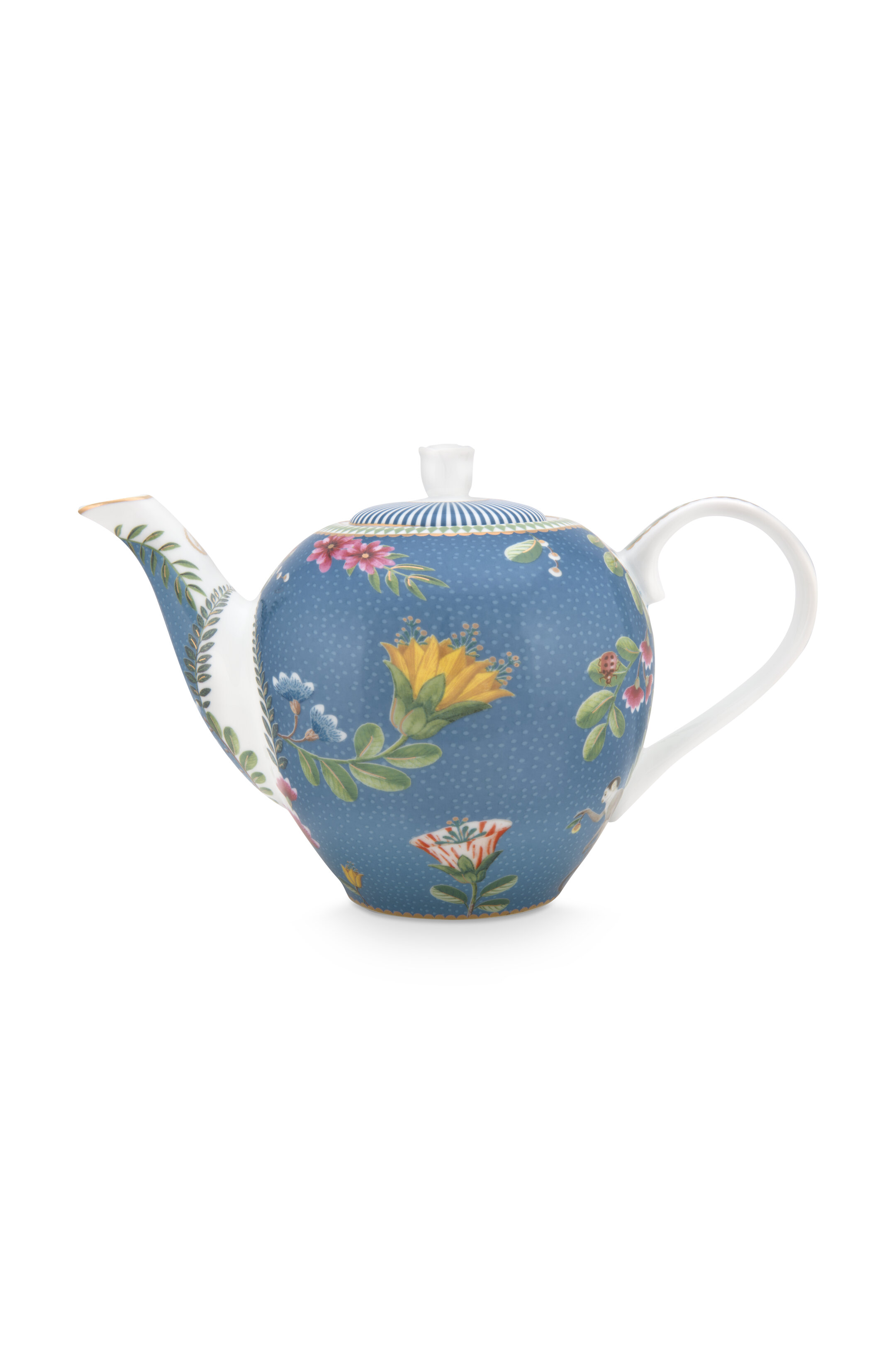 Pip Studio La Majorelle Theepot Klein Blauw