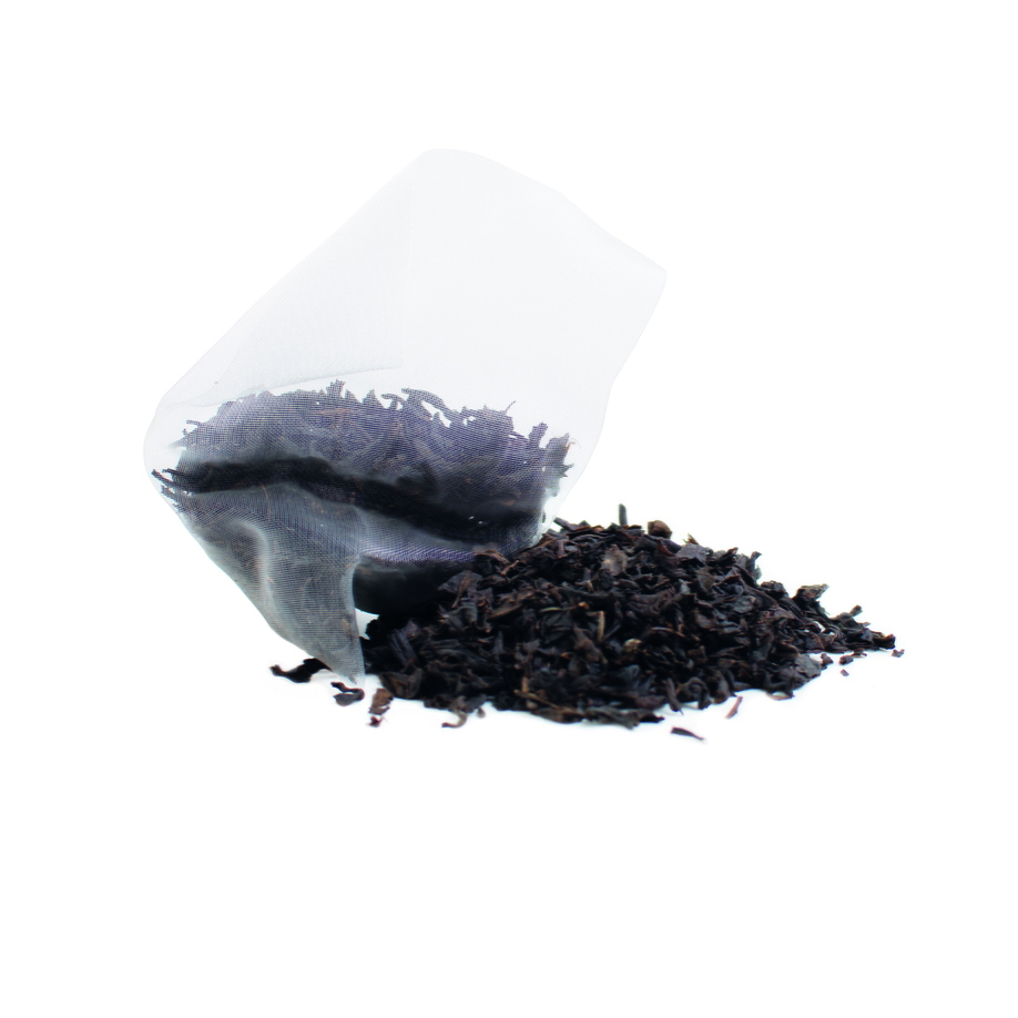 Schwarzer Bio-Eistee Pfirsich-Geschmack Peach Party (10 Teebeutel)