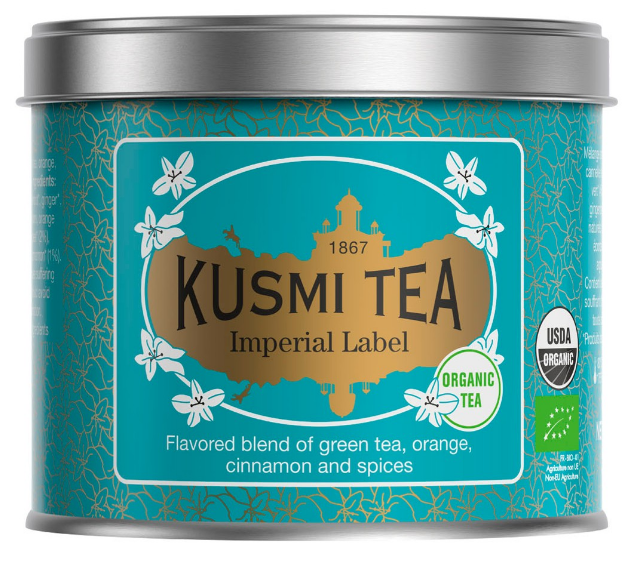 Kusmi Tea | BB Detox | Organic Blend of Green Tea, Mate & Grapefruit -  Flavored Plants | 20 Tea Bags