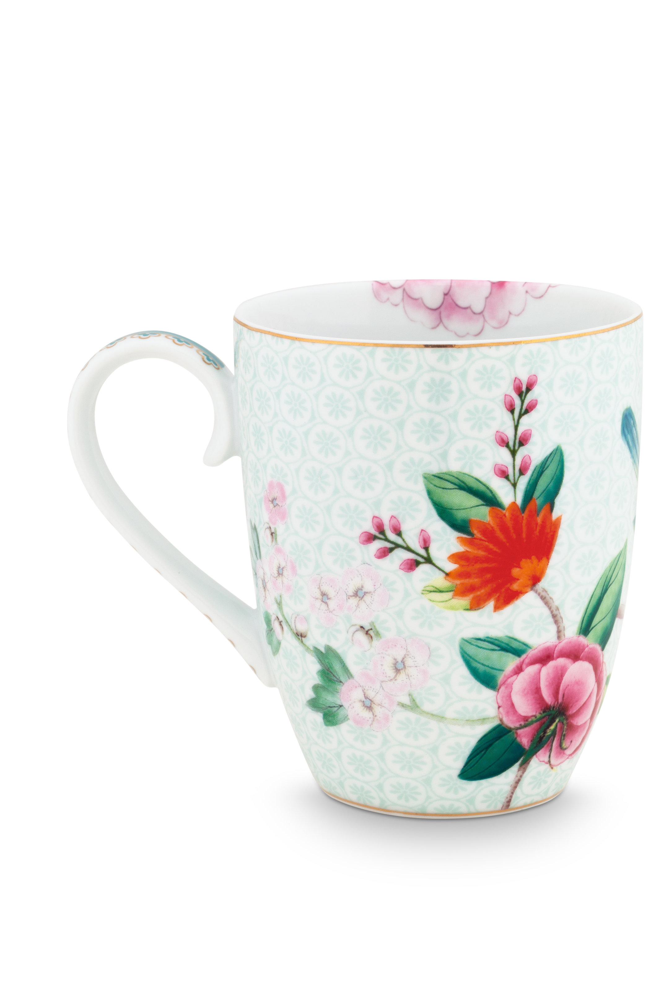 Pip Studio Blushing Birds White Tasse Groß