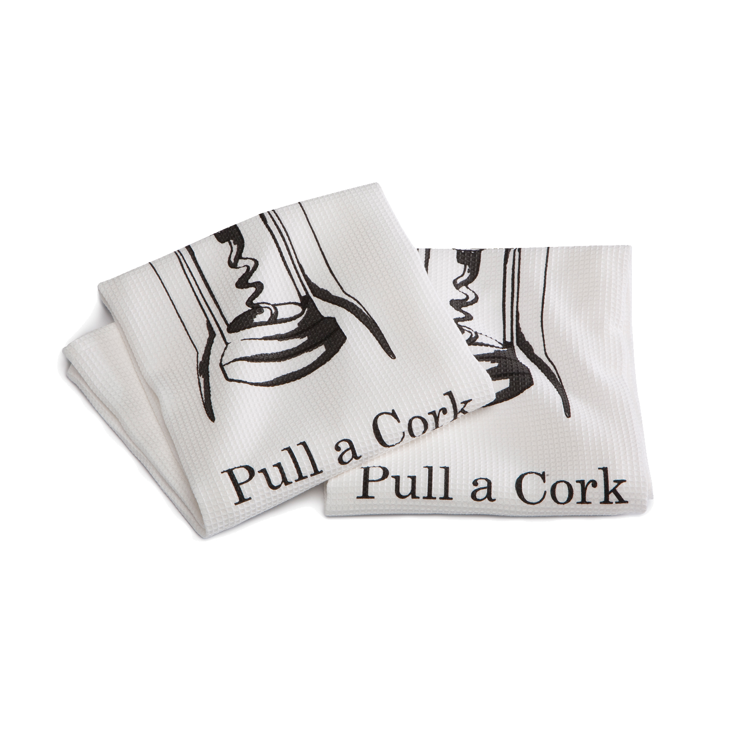 Tea Towel "Pull a Cork"