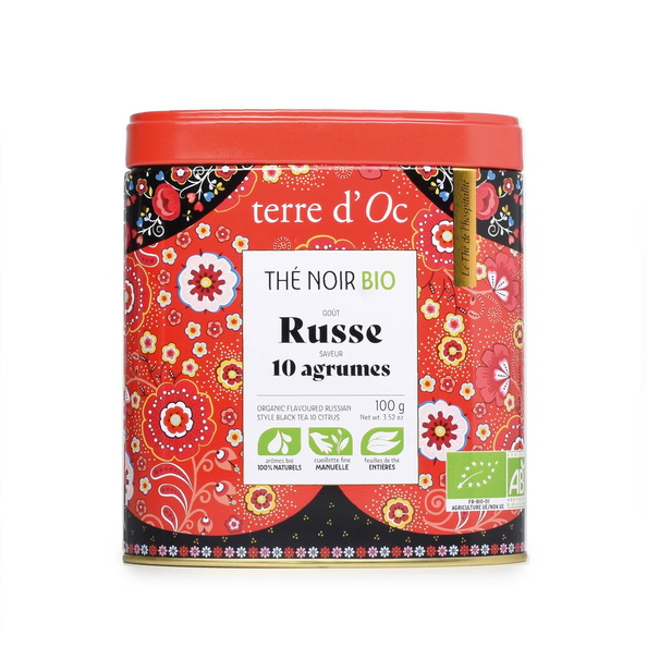 Thé noir style russe - bio