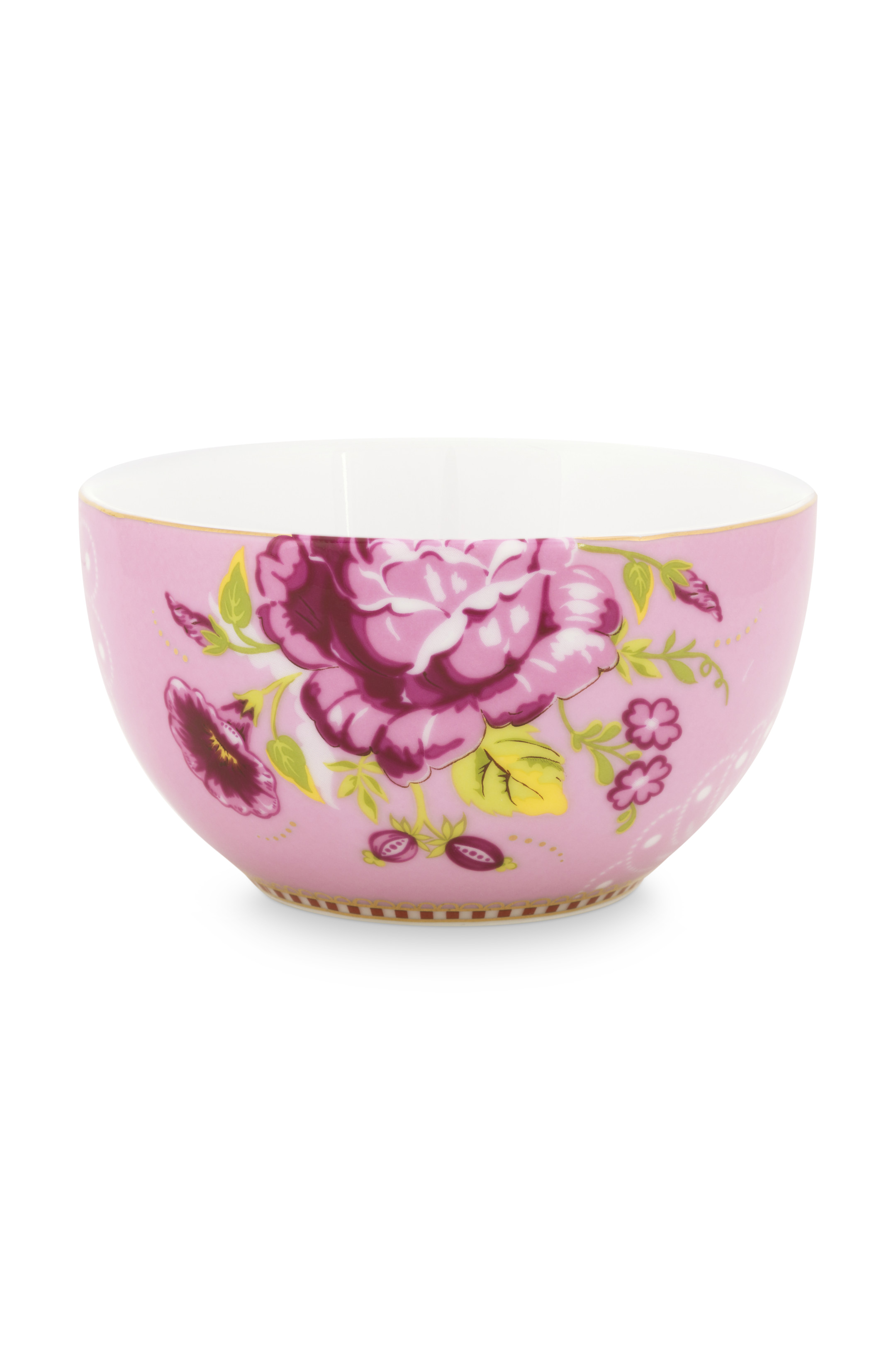 Pip Studio Vroege Vogel Roze Kom (12cm)