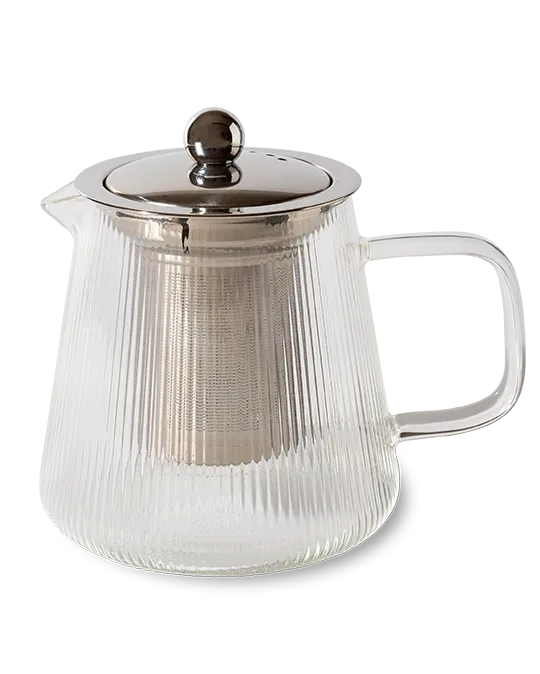  Glaskanne mit Sieb