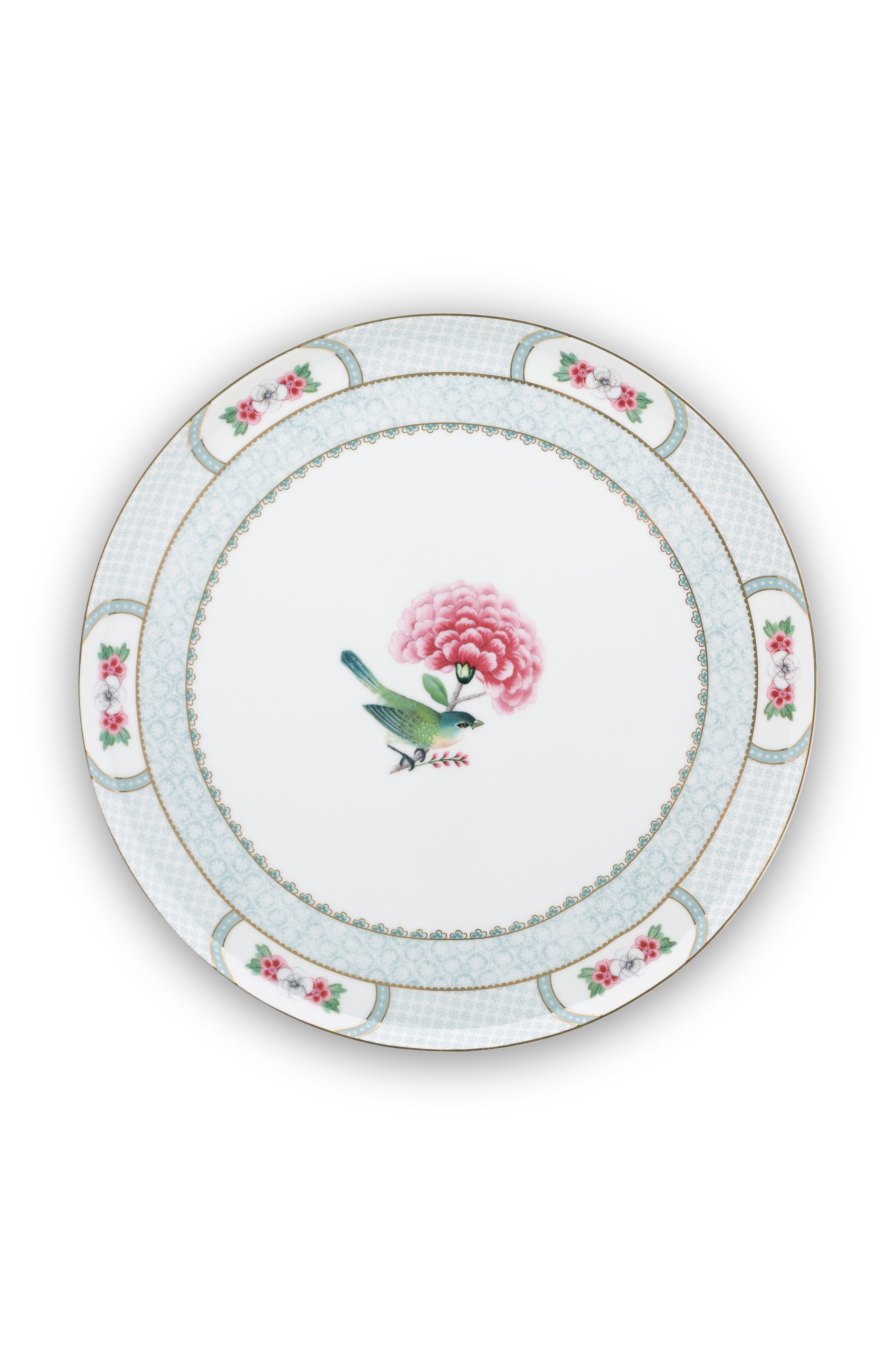 Pip Studio Blushing Birds White Cake Plate