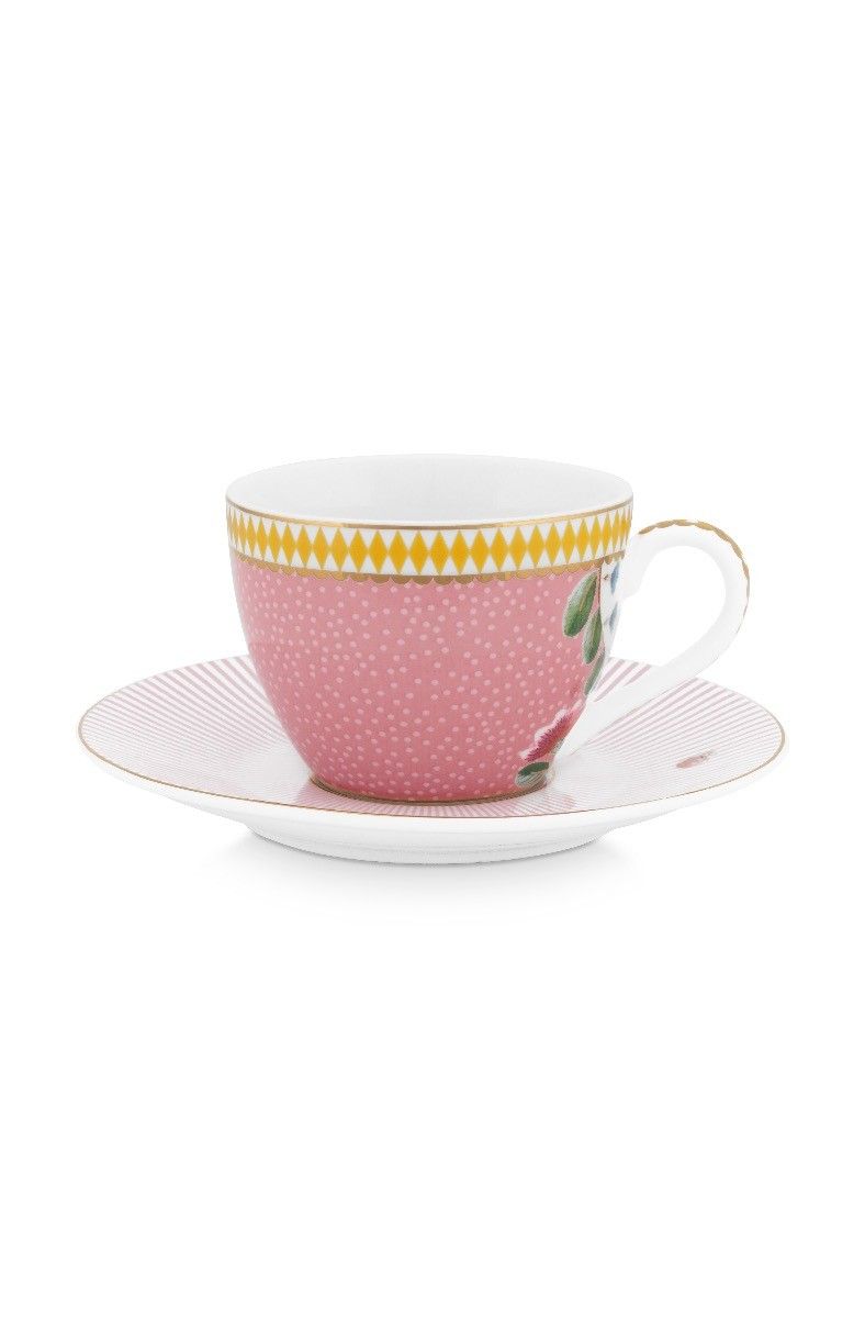  La Majorelle Espresso Tasse & Untertasse Rosa