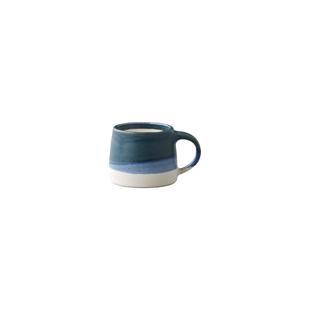 SCS Tasse 110ml Marineblau x Weiß