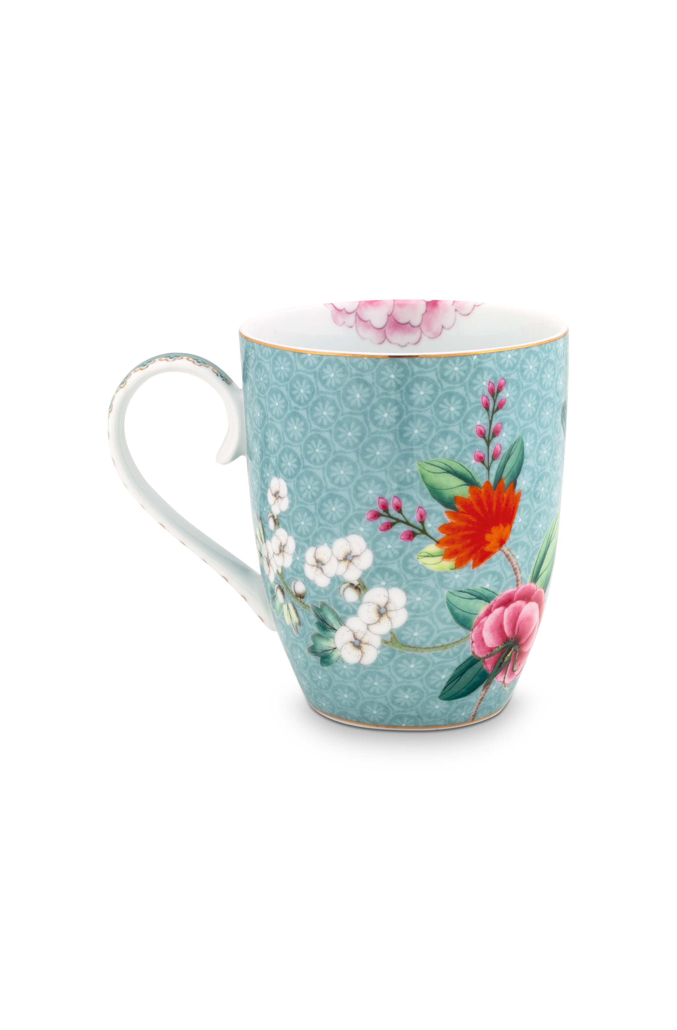 Pip Studio Blushing Birds Blue Tasse Groß