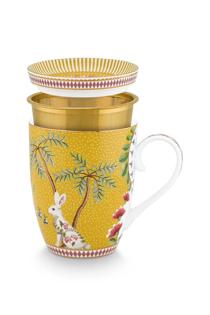 Pip Studio  La Majorelle Tee Für Einen Gelb
