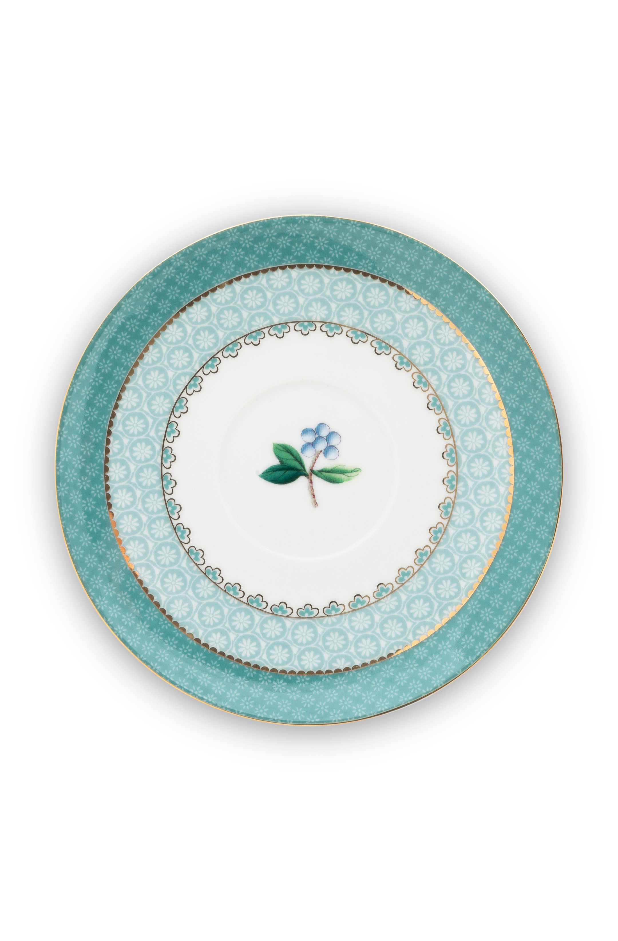 Pip Studio Blushing Birds Blue Cup & Saucer