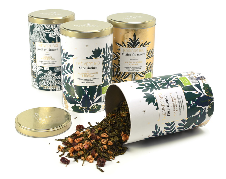 Bio - Grüner Bio Weihnachtstee "Divine Fiesta"