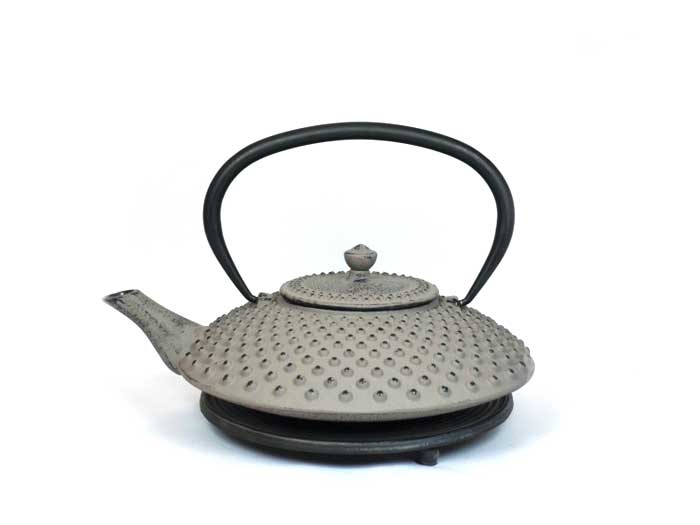 Cast iron teapot jug Kambin grey (1,0 l)
