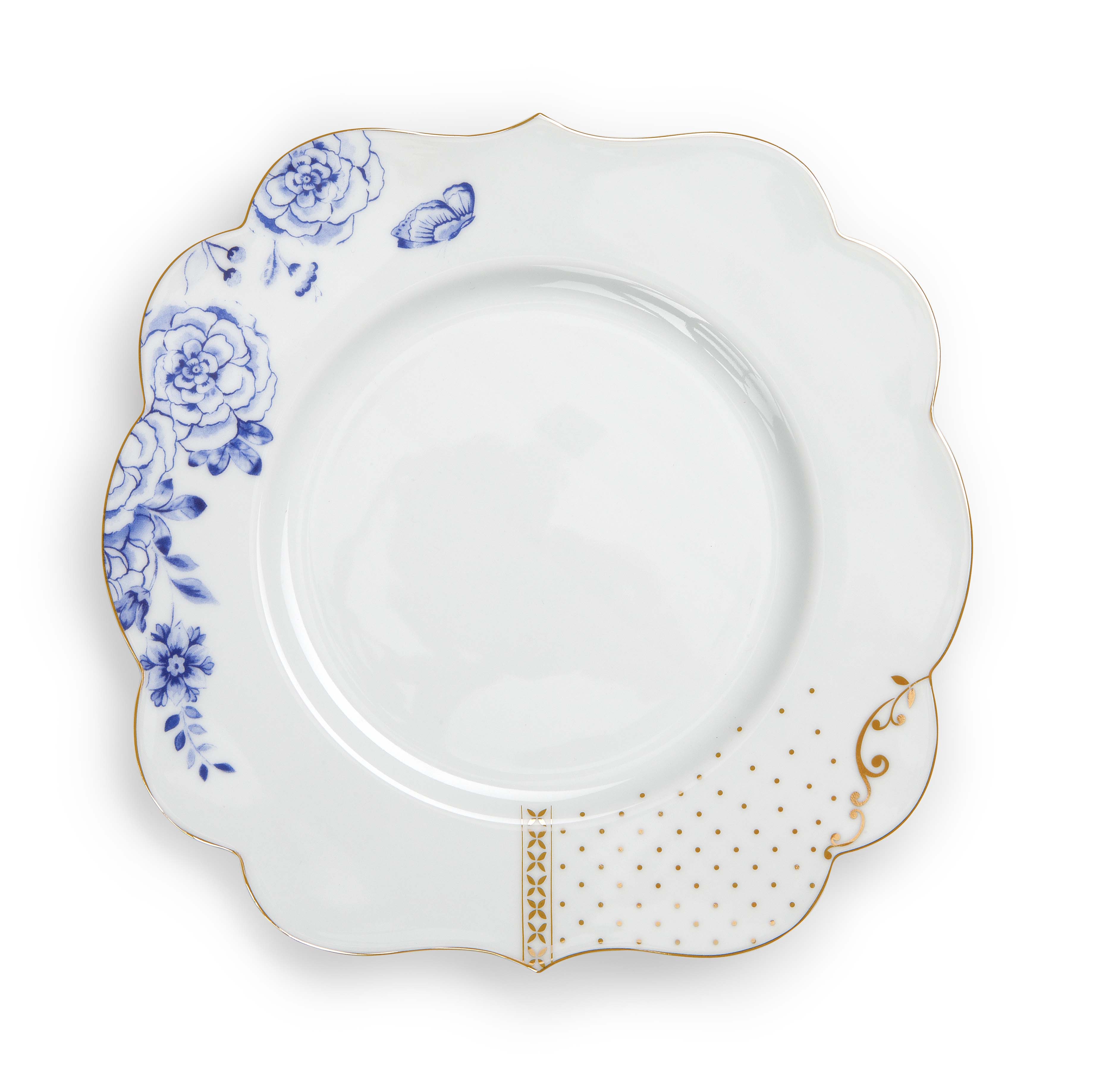 Pip Studio Assiette Royal White (23,5cm)