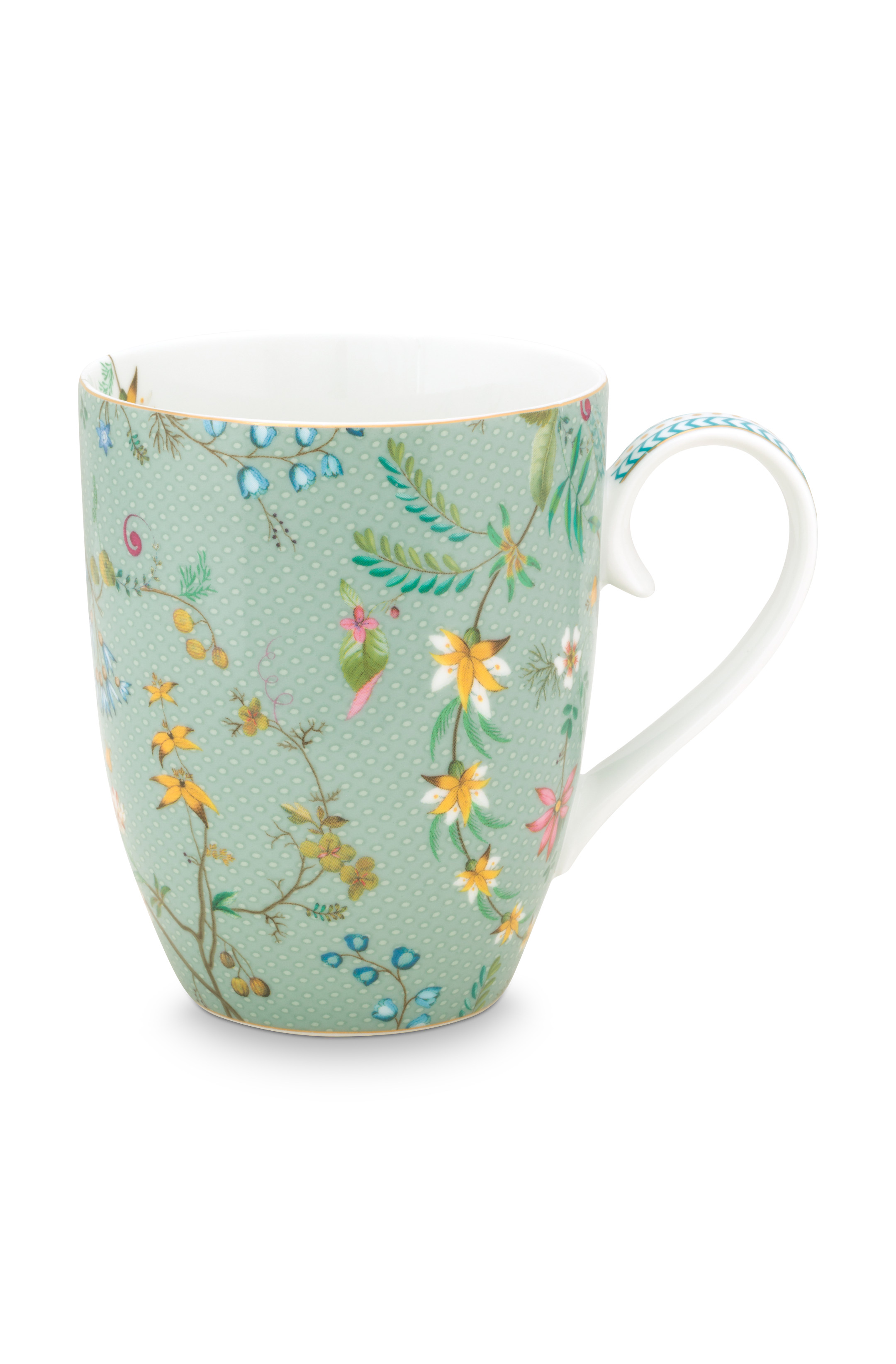 Pip Studio Jolie Mug Large Fleurs Bleu