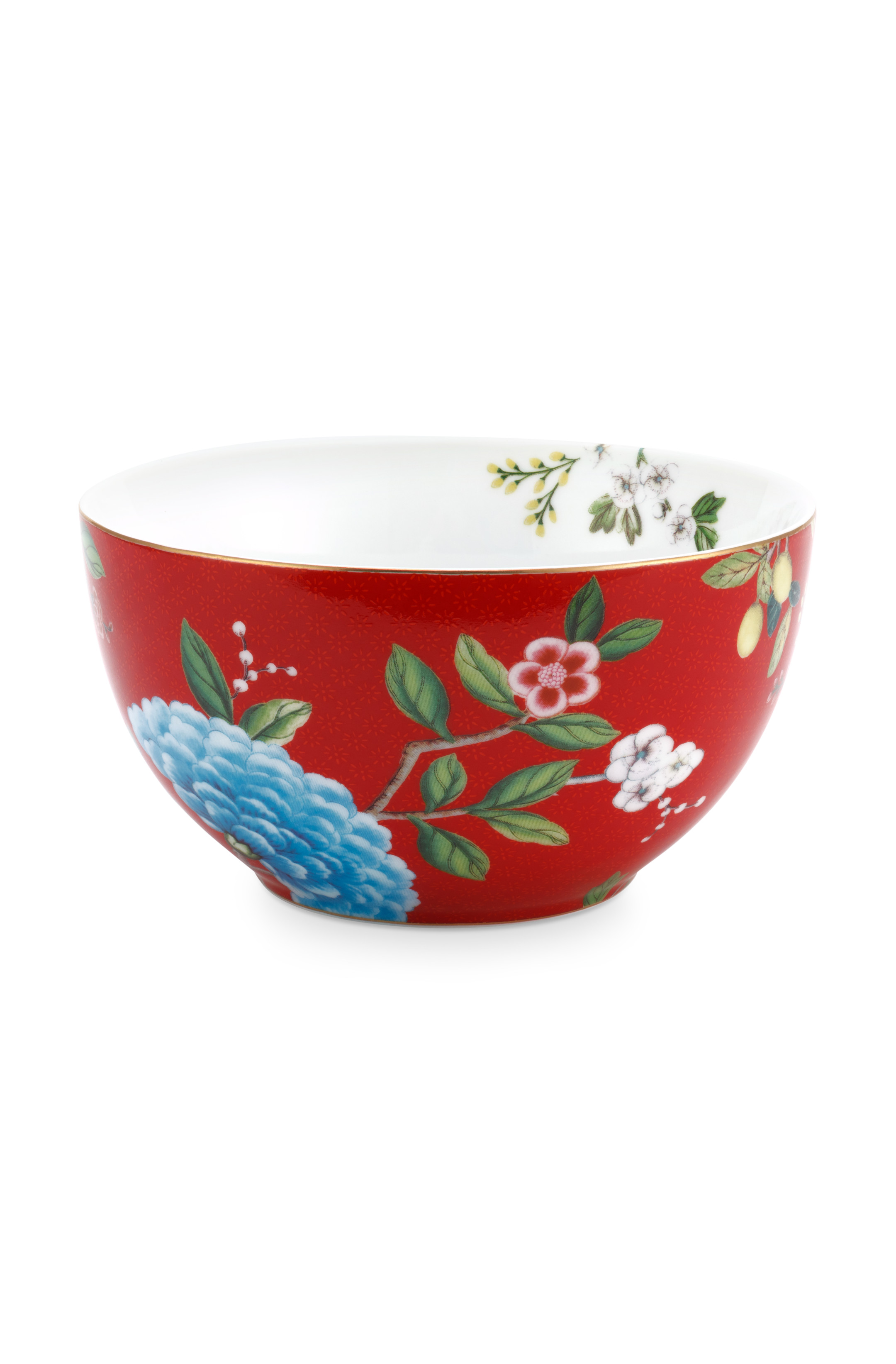 Pip Studio Blushing Birds Red Schale (15cm)