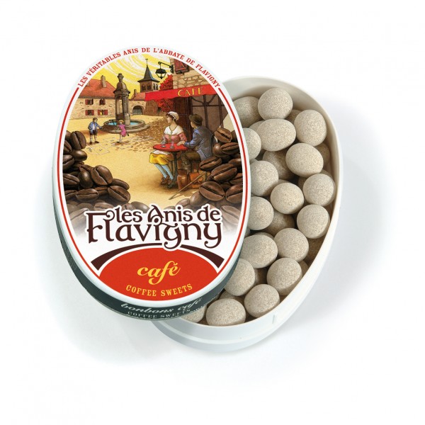 Oval candy tin can 