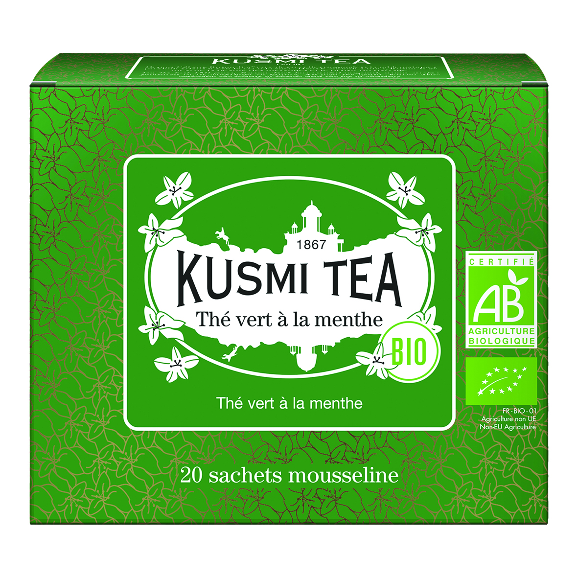 Green Tea with Mint - Organic