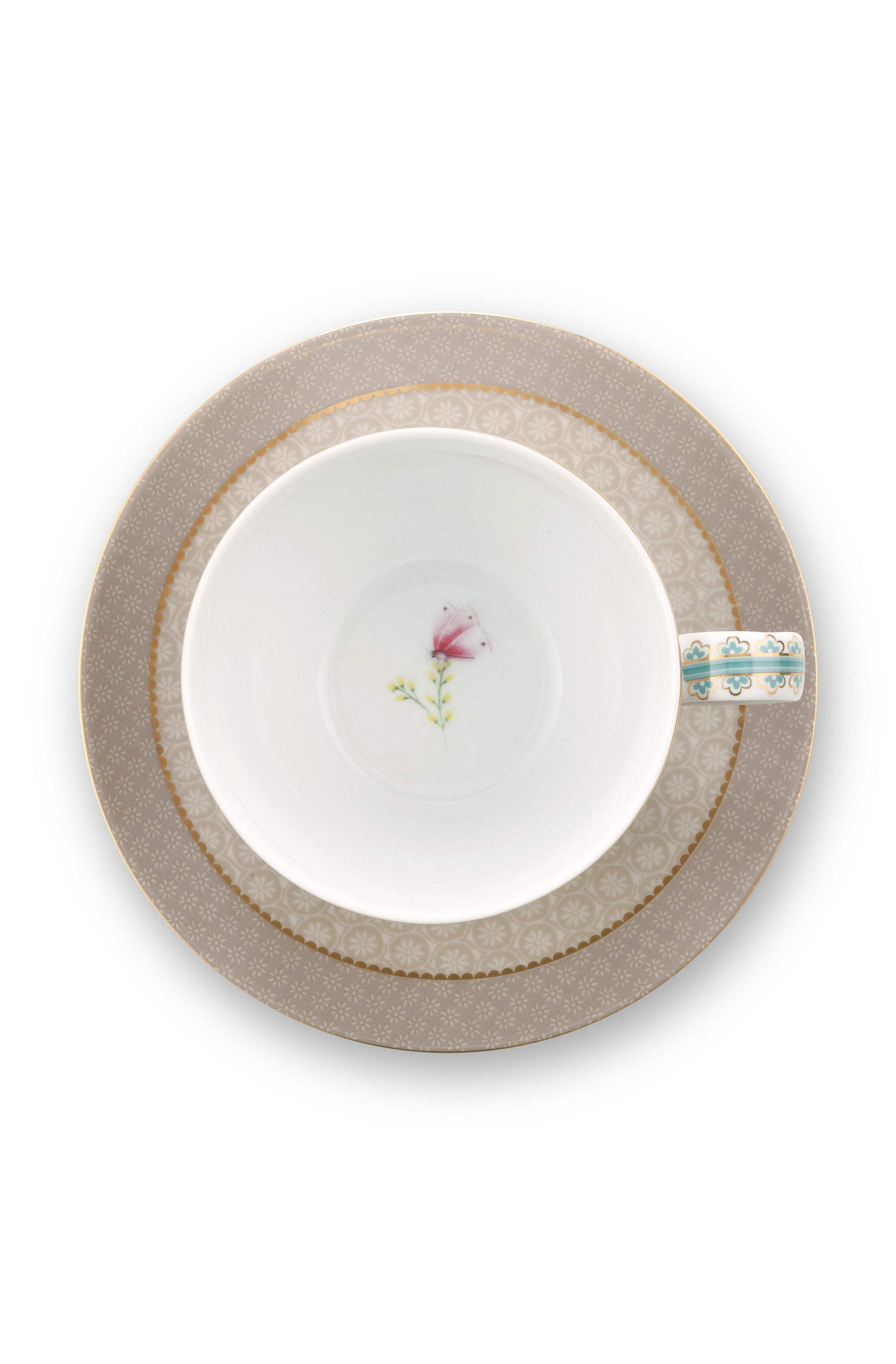 Pip Studio Blushing Birds Tasse & Untertasse