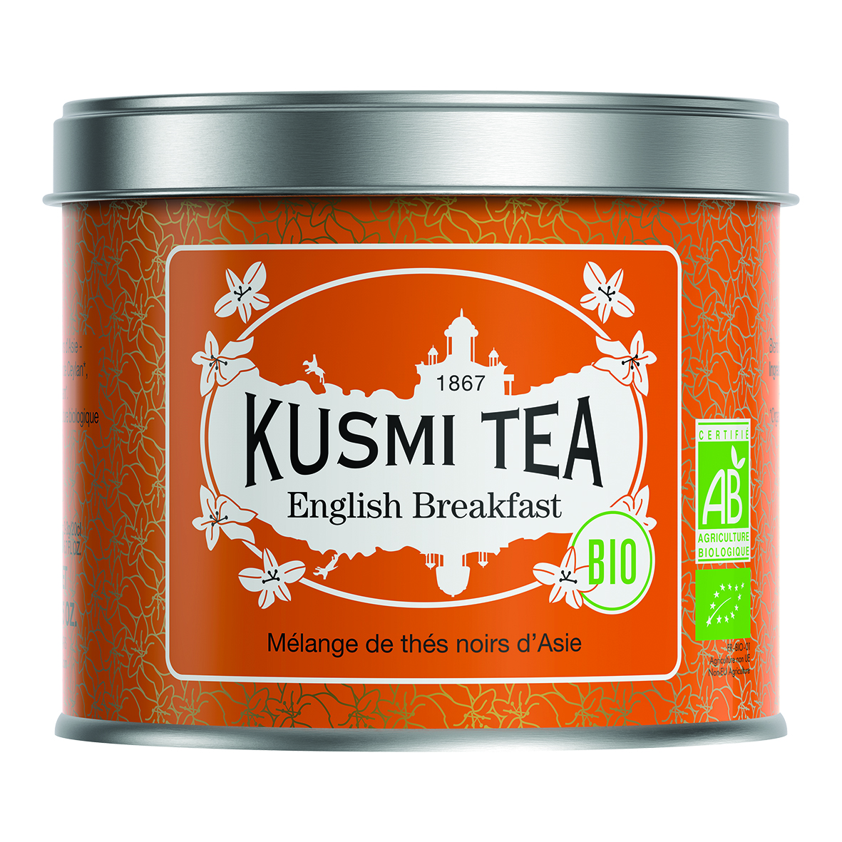 English Breakfast - Organic (100g tin)