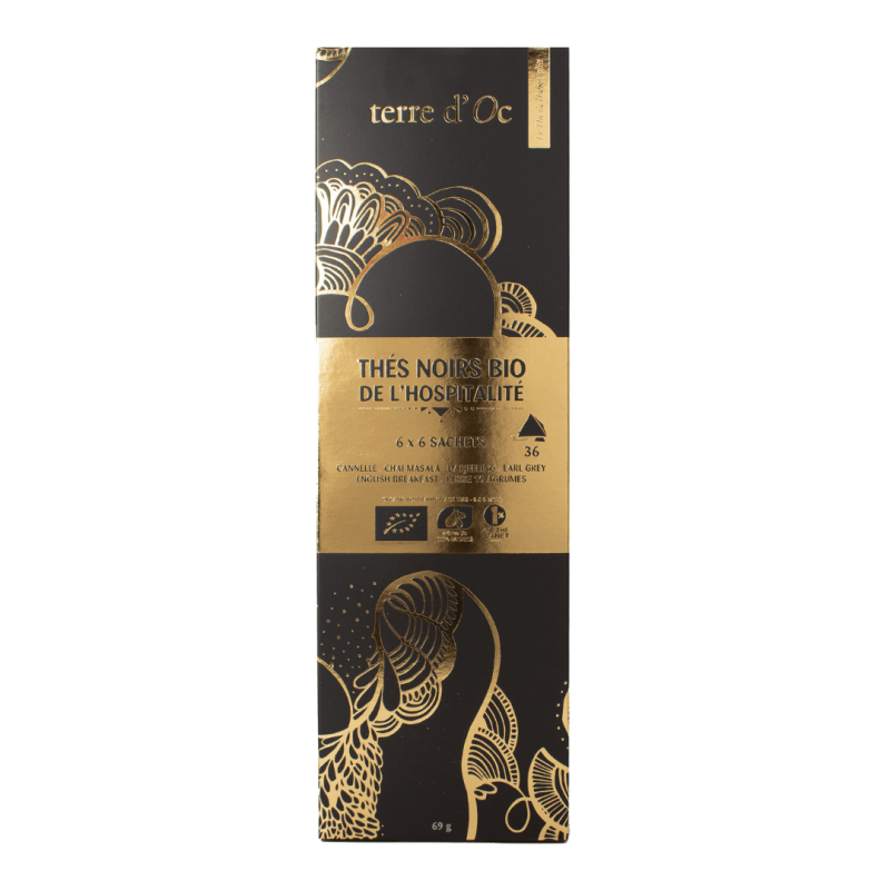 Bio-Schwarztee-Geschenkset – 36 Teebeutel