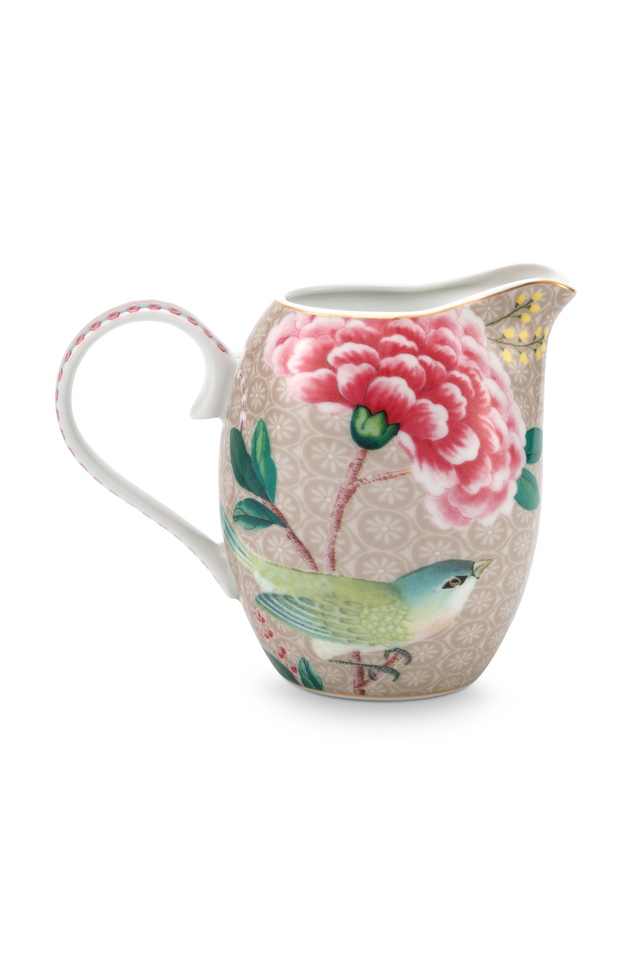 Pip Studio Blushing Birds Khaki Jug Small