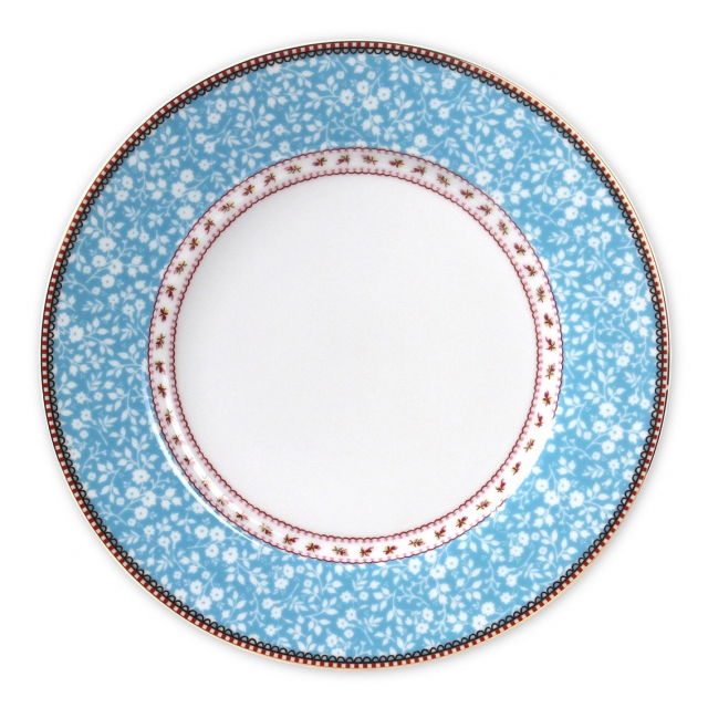 Pip Studio Early Bird Plate Lovely Branches Blue (26.5cm)