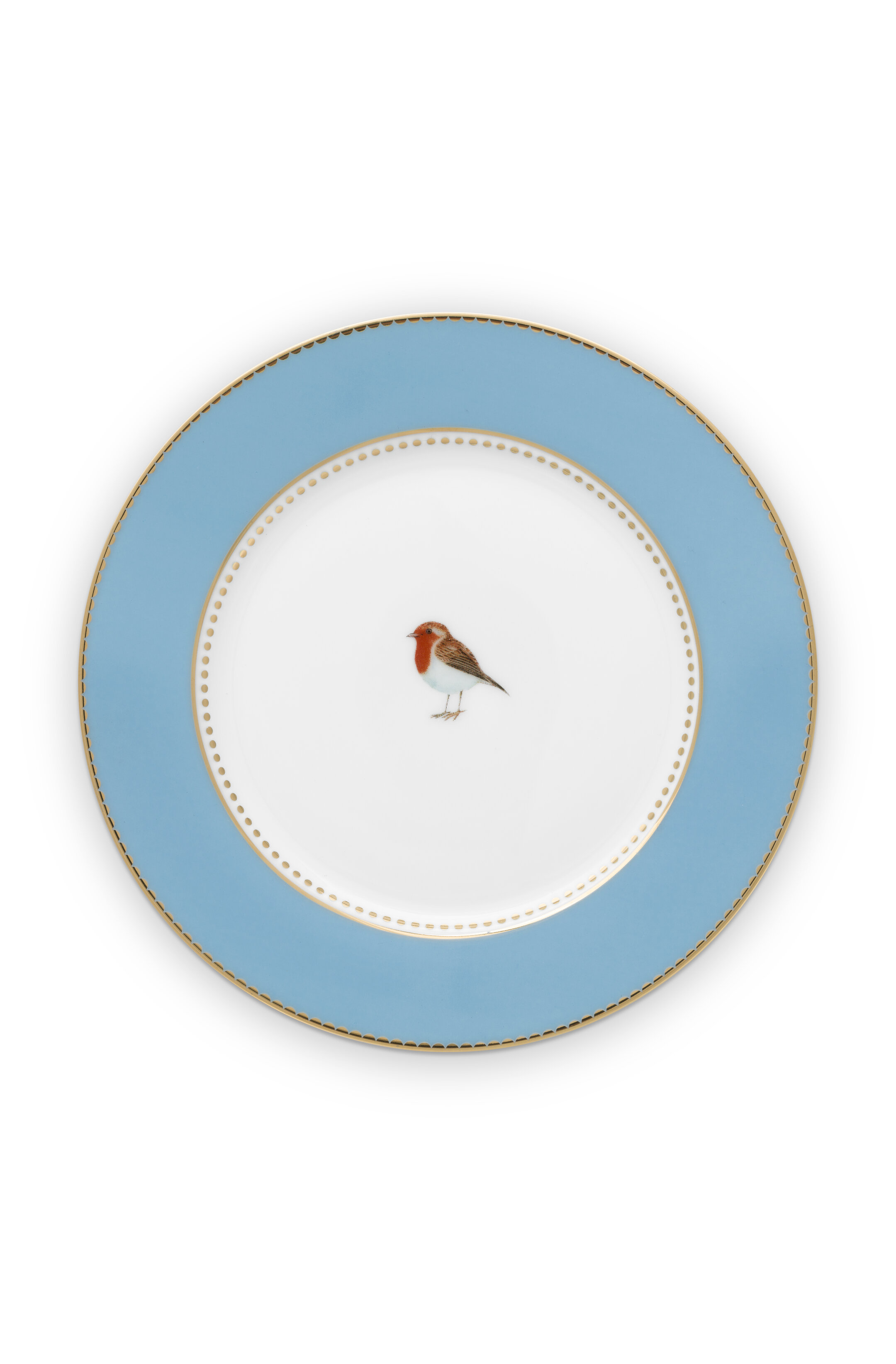 Pip Studio Love Birds Plate Blue (17cm)