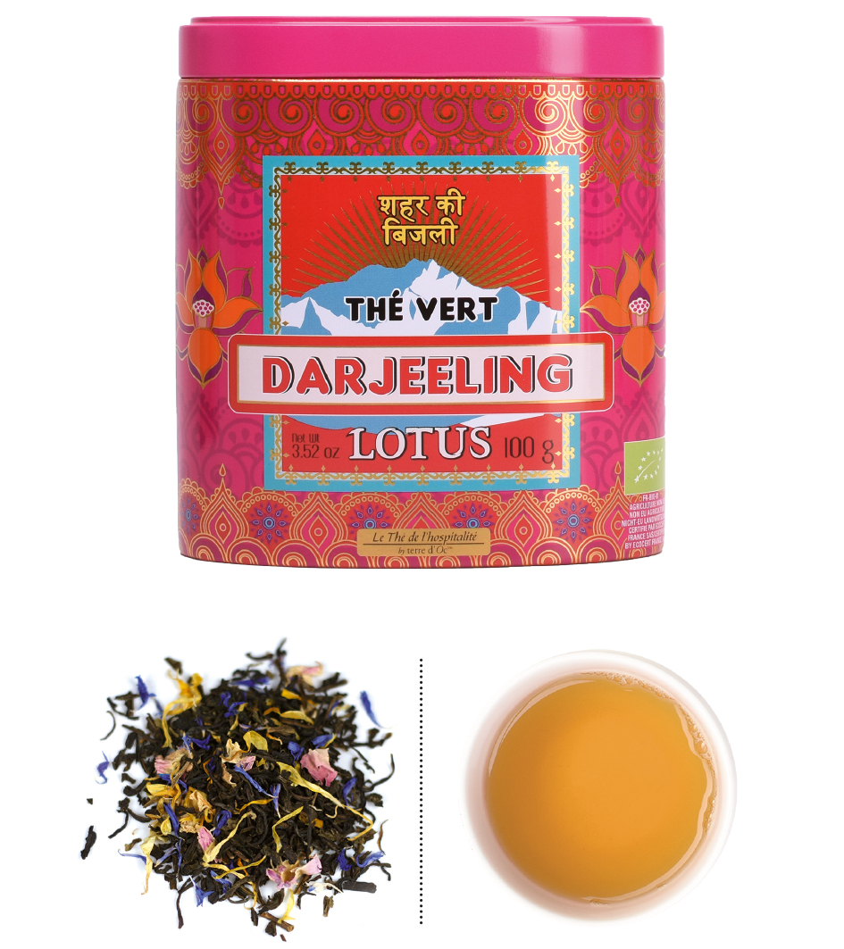 Grüner Tee "Darjeeling" Lotus - Bio 