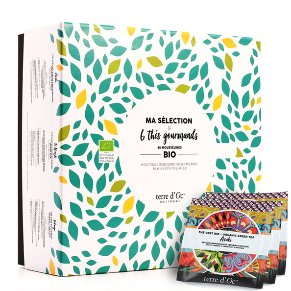 48 Bio Gourmet-Tees Musselinbeutel