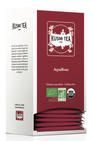 Aqua Rosa - Organic (25 sachets de thé, emballés individuellement)