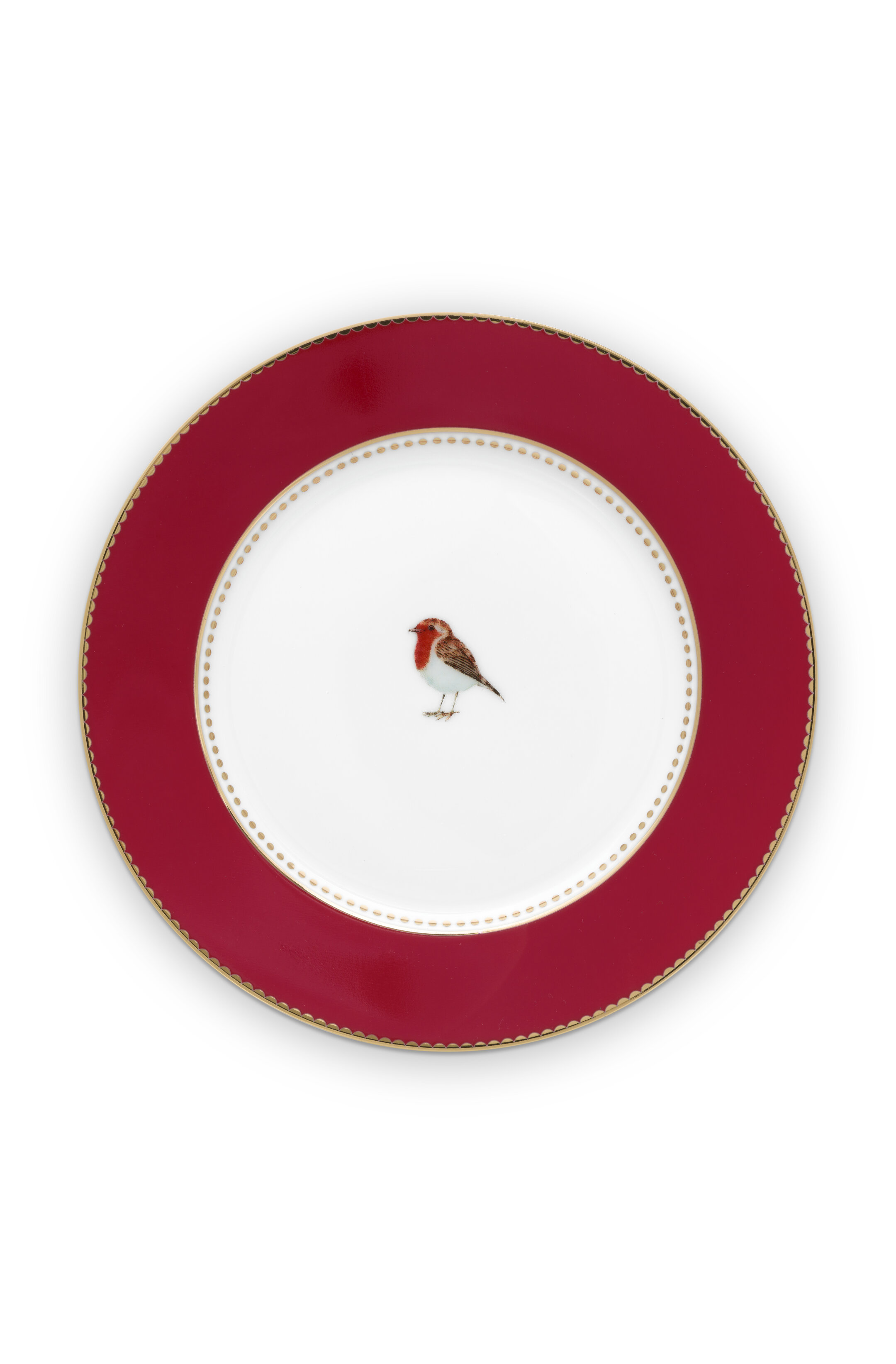 Pip Studio Love Birds Plate Red (17cm)