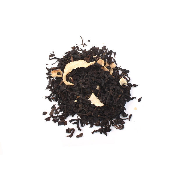 Organic black tea with lemon from Menton