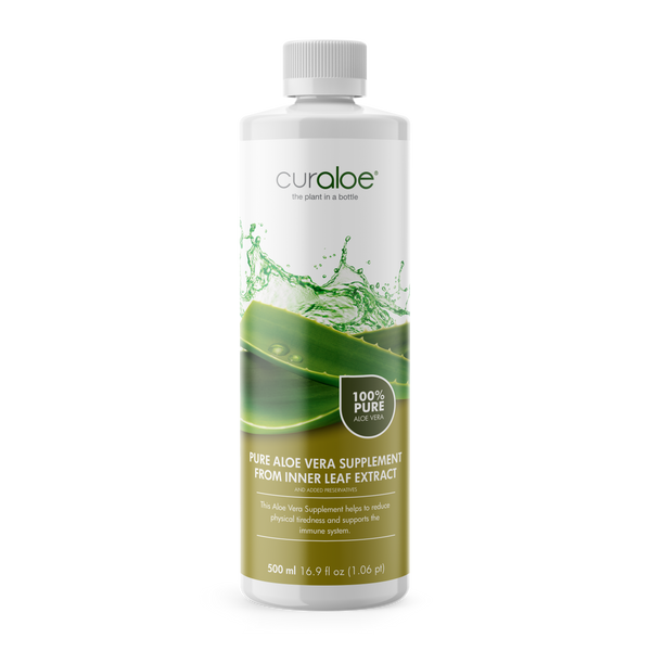 Supplément de soutien digestif - 95 % d'Aloe Vera + herbes pour une digestion saine