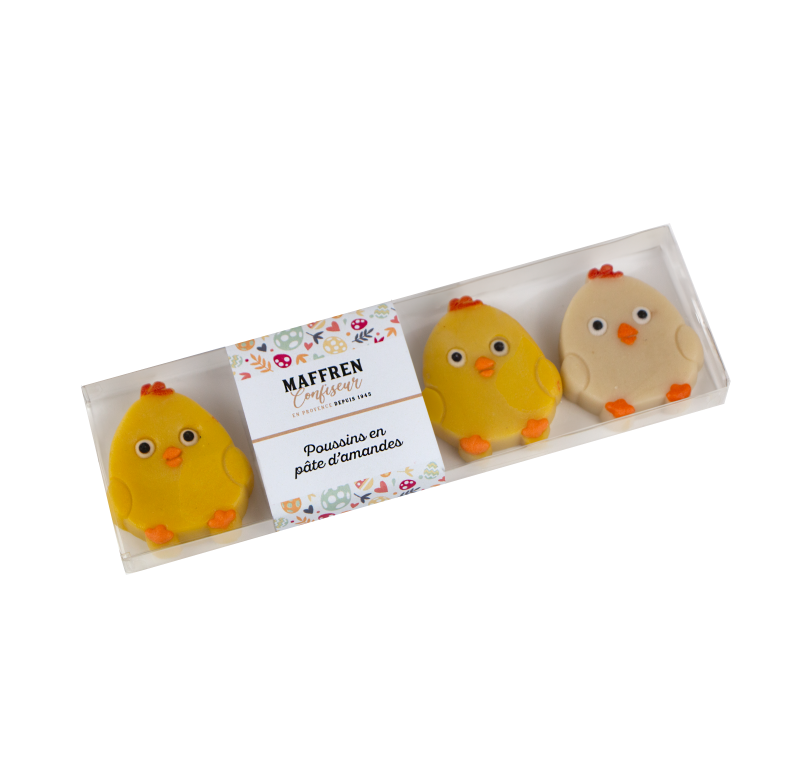 Marzipan-Küken-Riegel