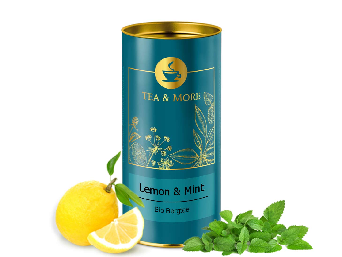 Thé de montagne, citron et menthe (biologique)