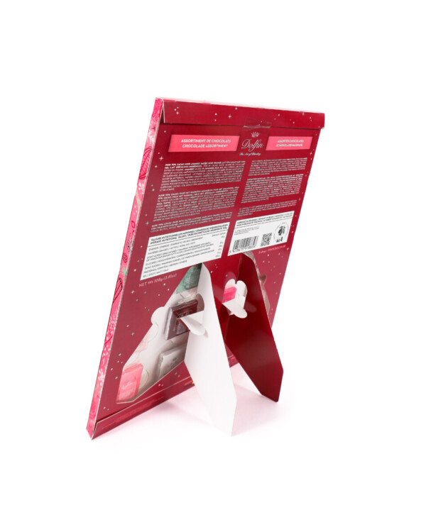 Schokoladen Adventskalender – Weihnachtskranz							