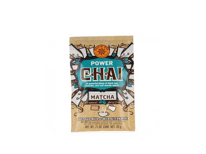 David Rio Power Chai with Matcha (20g bag)