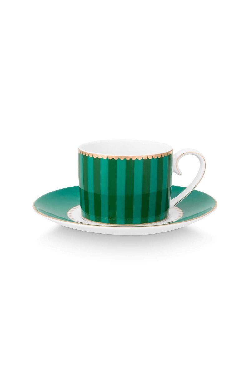 Pip Studio Love Birds Cup & Saucer Medallion