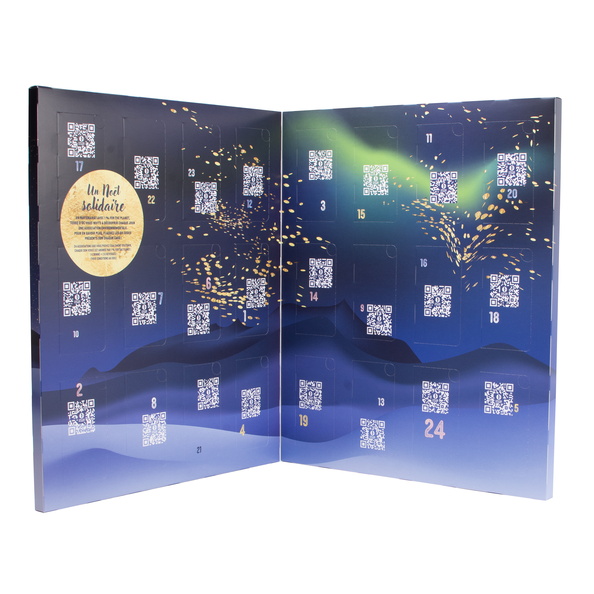 Advent calendar 24 tea bags with organic teas & rooibos