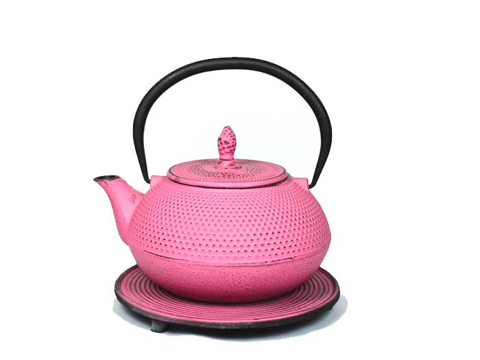 Cast iron teapot jug Arare lavender (1,2 l)