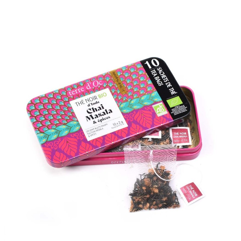 Chai Masala Black Tea - Organic (10 tea bags)