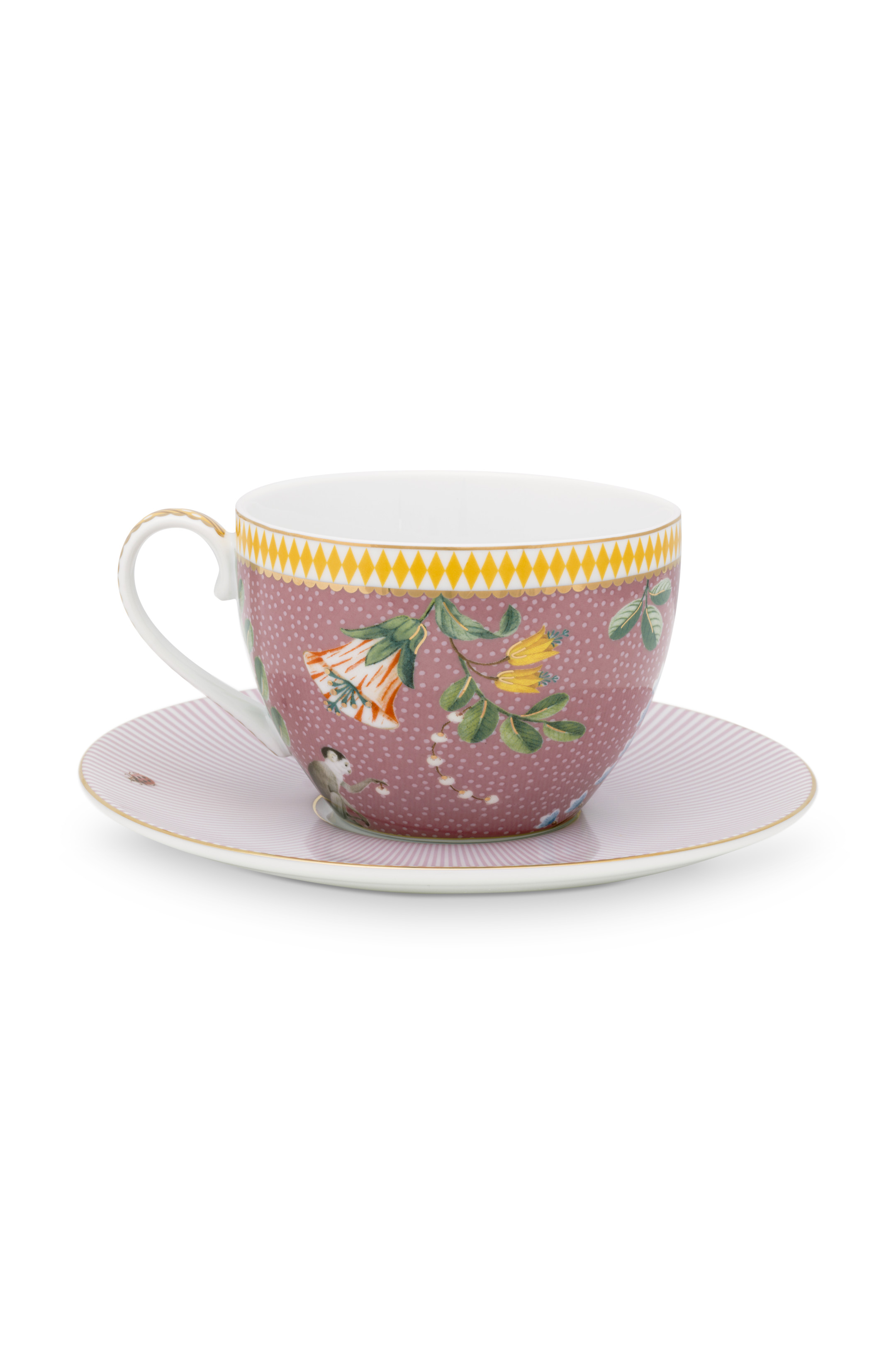 Pip Studio La Majorelle Tasse & Untertasse Pink