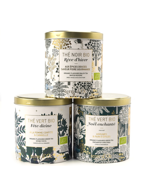 Geschenkset mit 3 Weihnachtstees Discovery Trio 3 x 50g