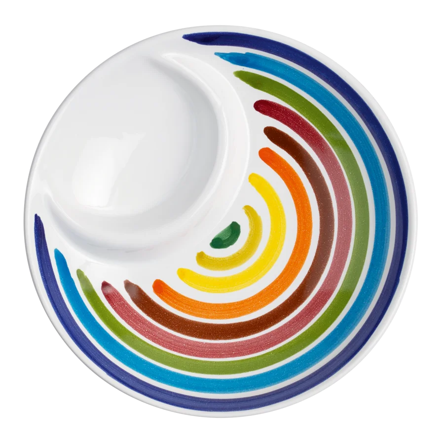 Teller pane e olio ,Regenbogen'
