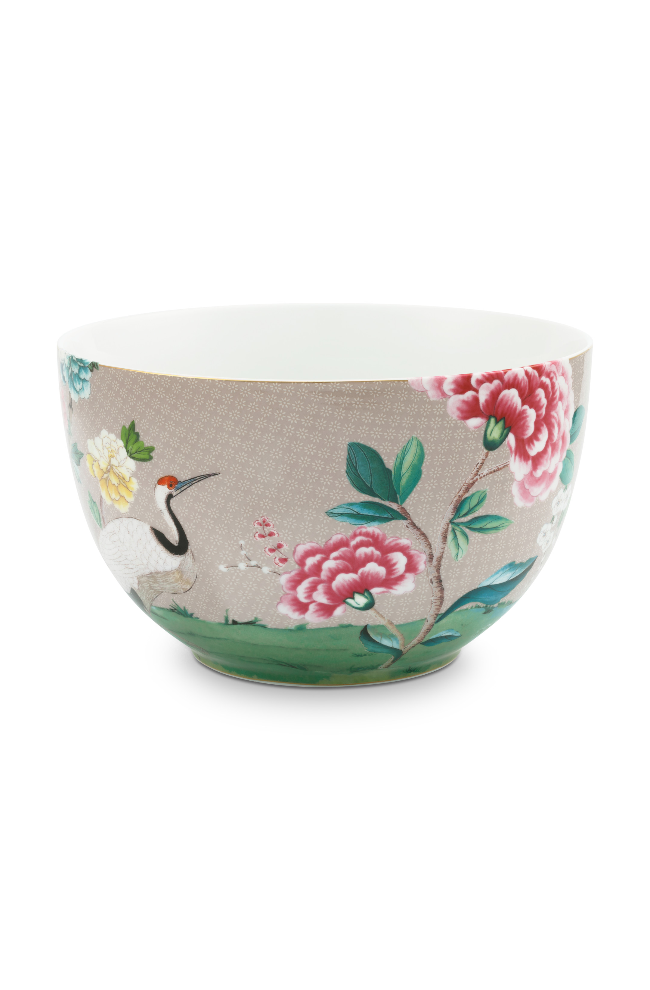 Pip Studio Blushing Birds Khaki Bowl (23cm)