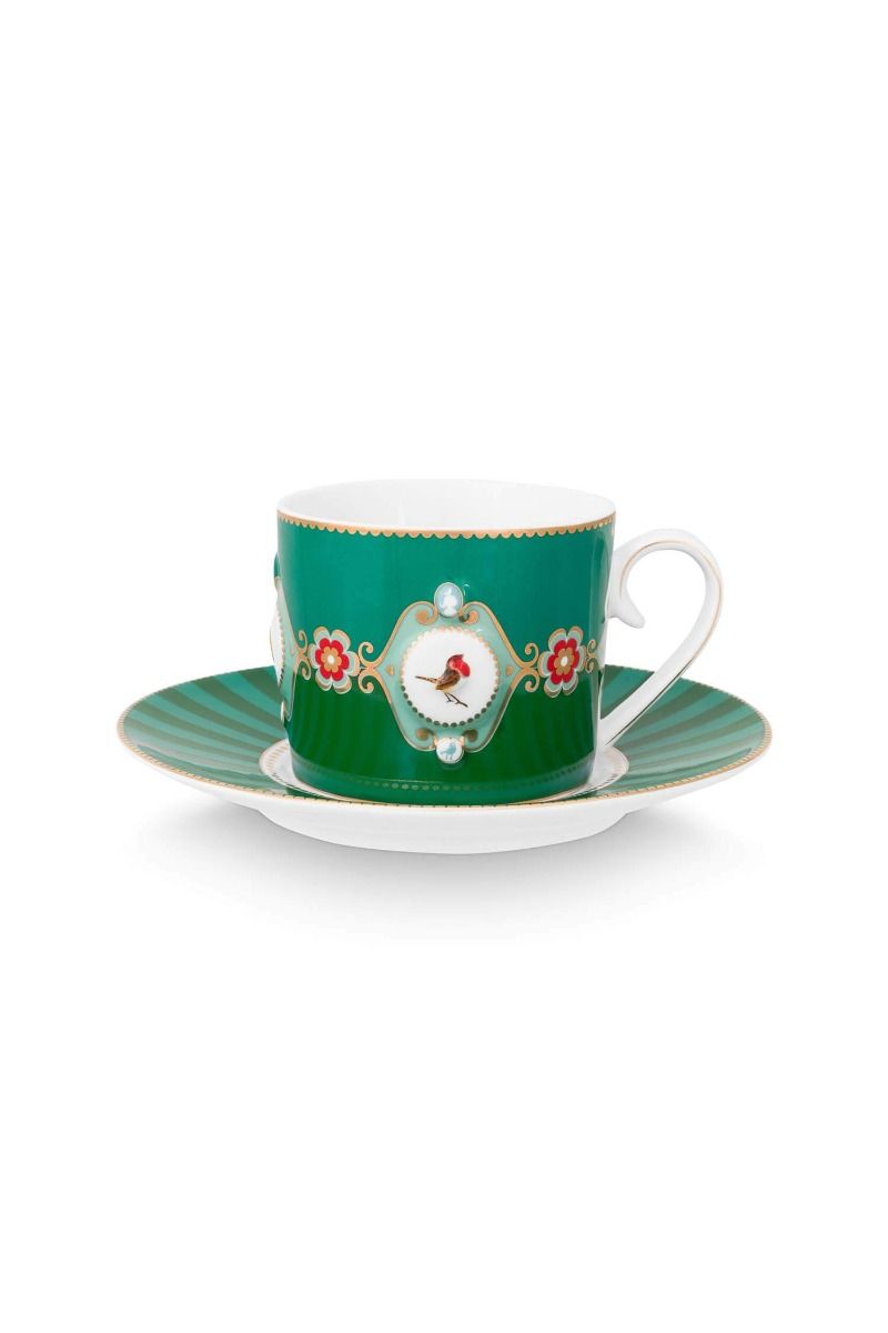 Pip Studio Love Birds Tasse & Untertasse Medaillon
